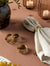 Botanical Brass Napkin Ring (Set of 4)